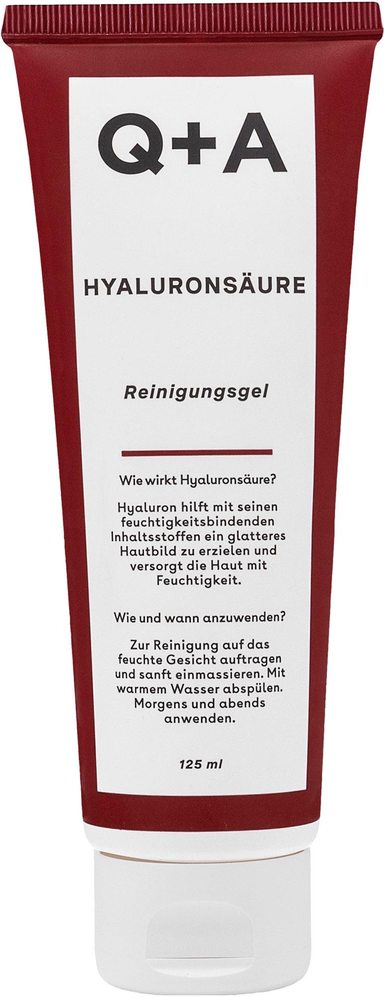 Q+A Reinigungsgel Hyaluronsäure