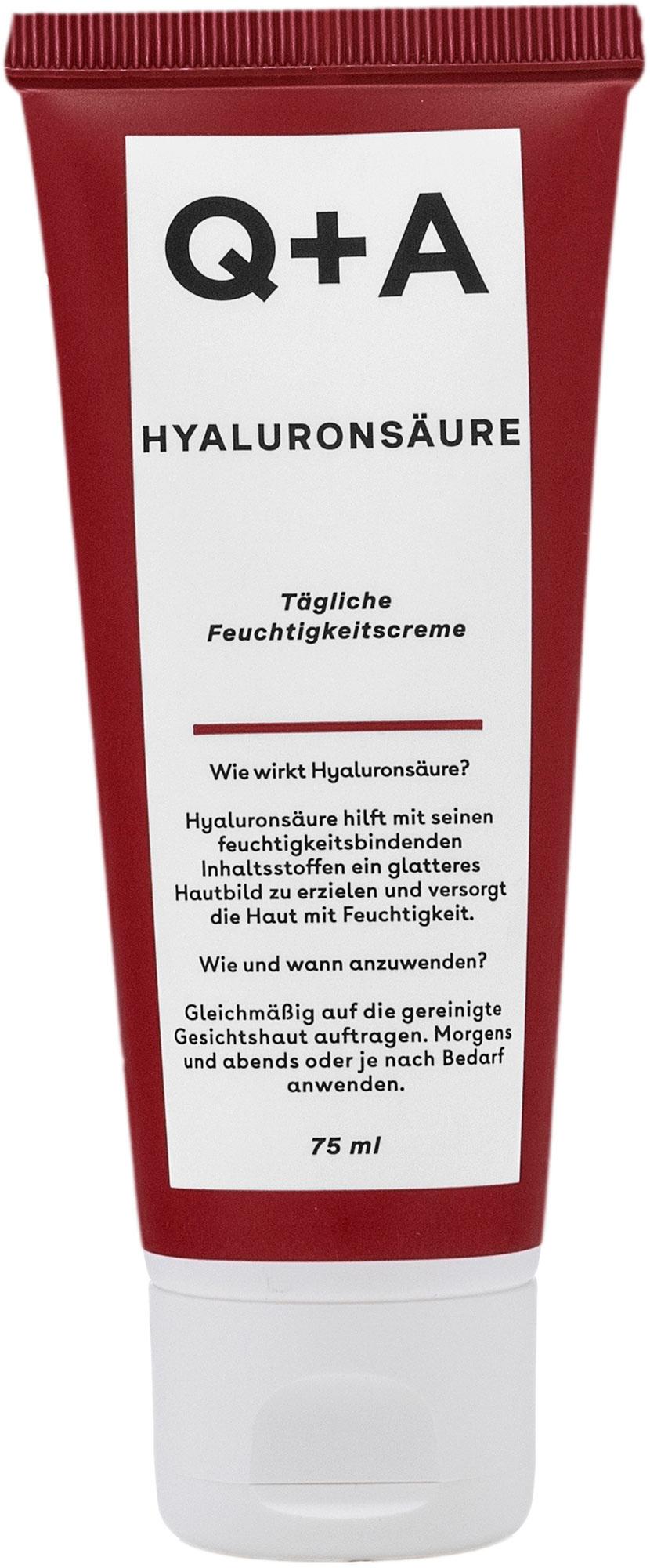 Q+A Feuchtigkeitscreme Hyaluronsäure