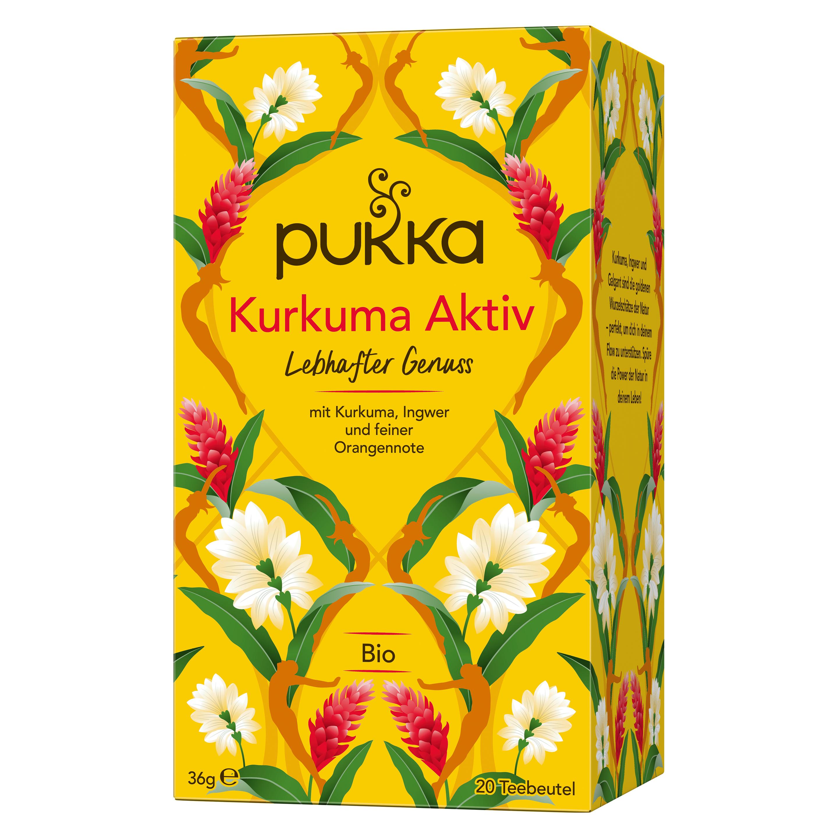 Produktbild Pukka BIO Tee Kurkuma Aktiv 7 von 8