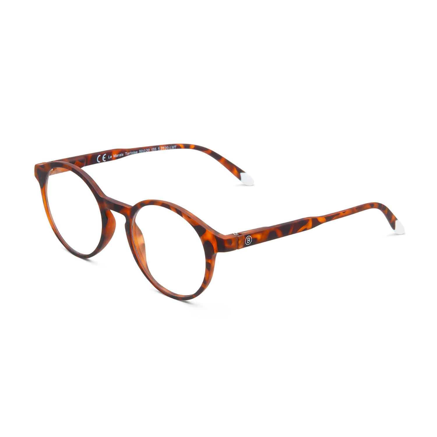 Produktbild  Barner Designerbrille mit Blaulichtfilter Lesebrille Le Marais Tortoise Neutral 5 von 5