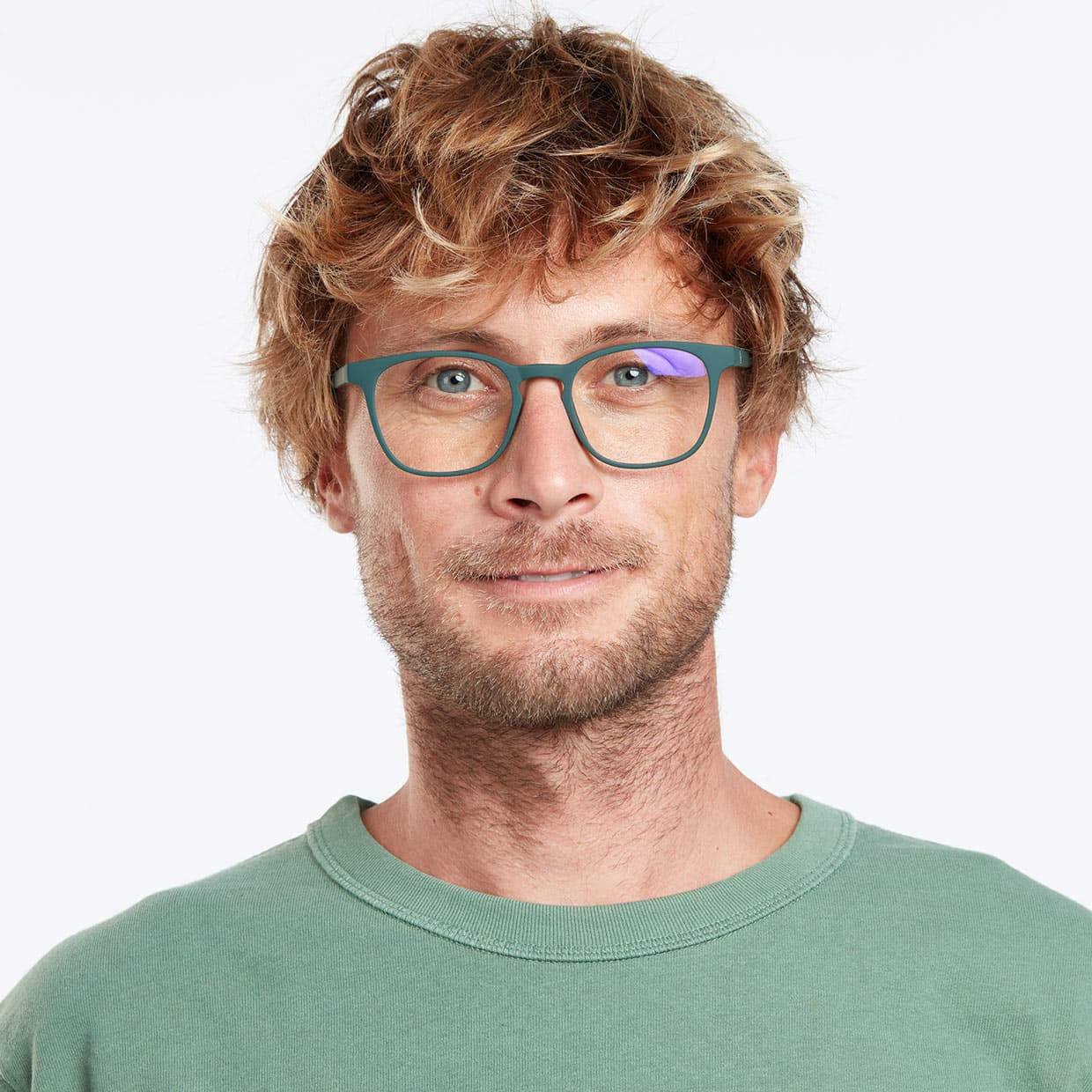 Produktbild  Barner Designerbrille mit Blaulichtfilter Lesebrille Dalston Dark Green +1,5 2 von 5