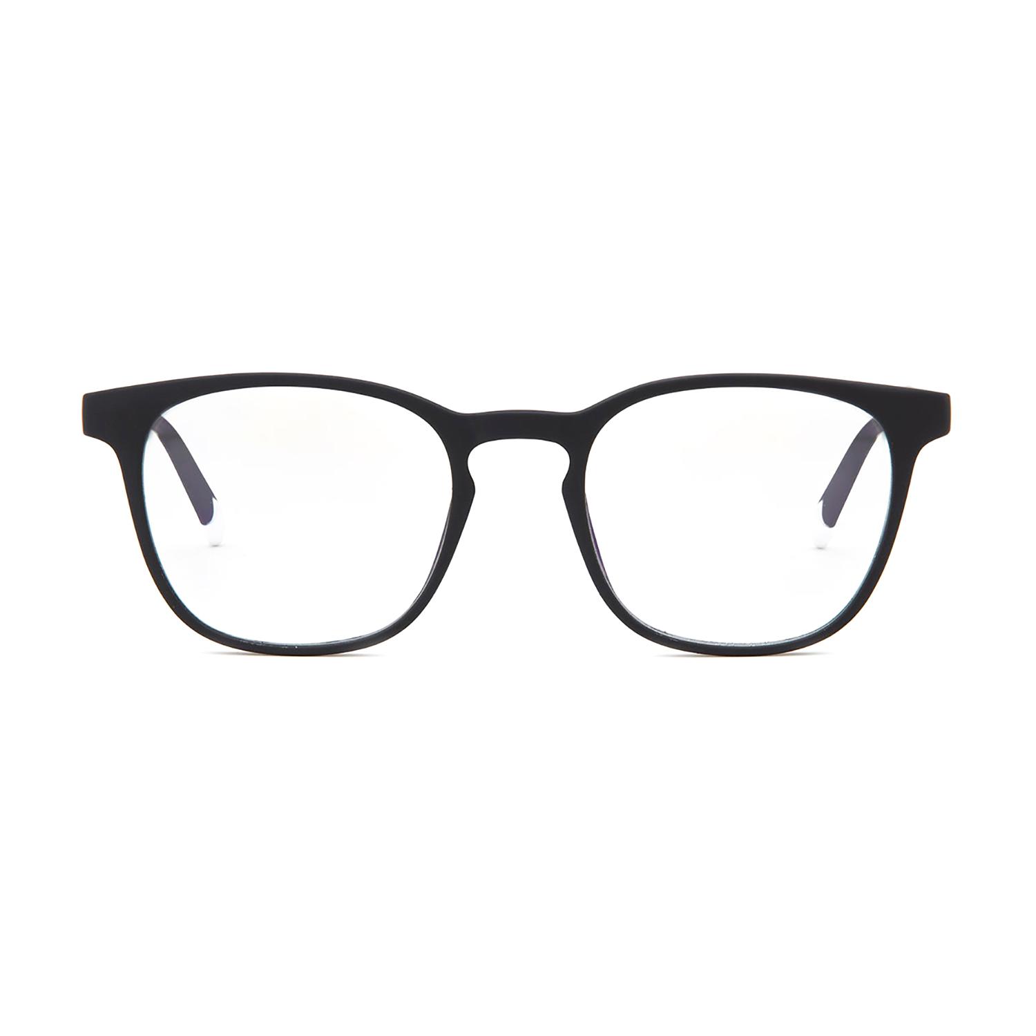  Barner Designerbrille mit Blaulichtfilter Lesebrille Dalston Black Noir +1,5