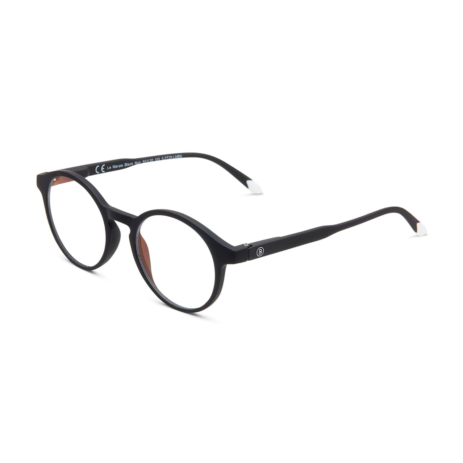 Produktbild  Barner Designerbrille mit Blaulichtfilter Lesebrille Le Marais Black Noir +2,0 5 von 5