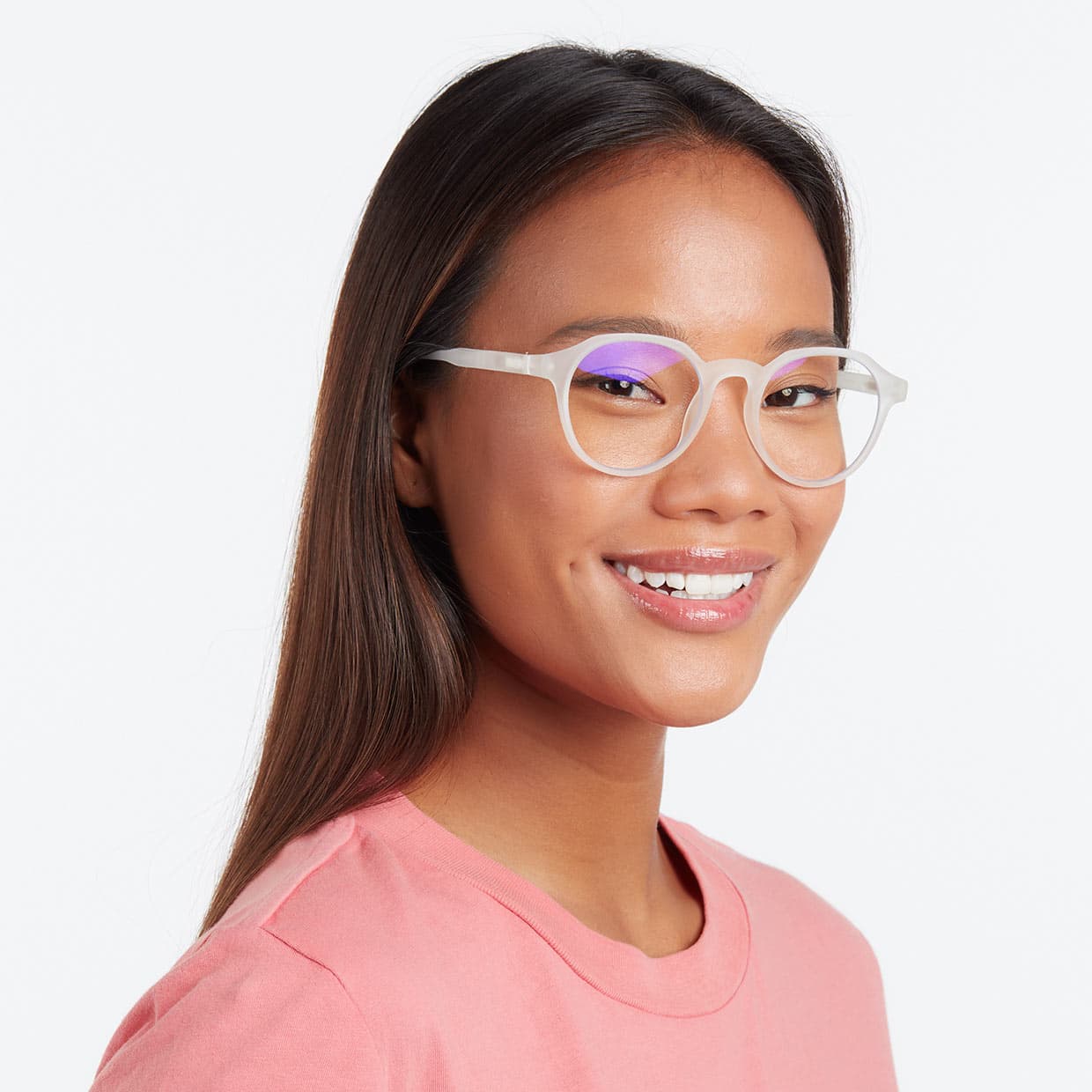 Produktbild  Barner Designerbrille mit Blaulichtfilter Lesebrille Chamberi Coconut Milk +1,5 5 von 5