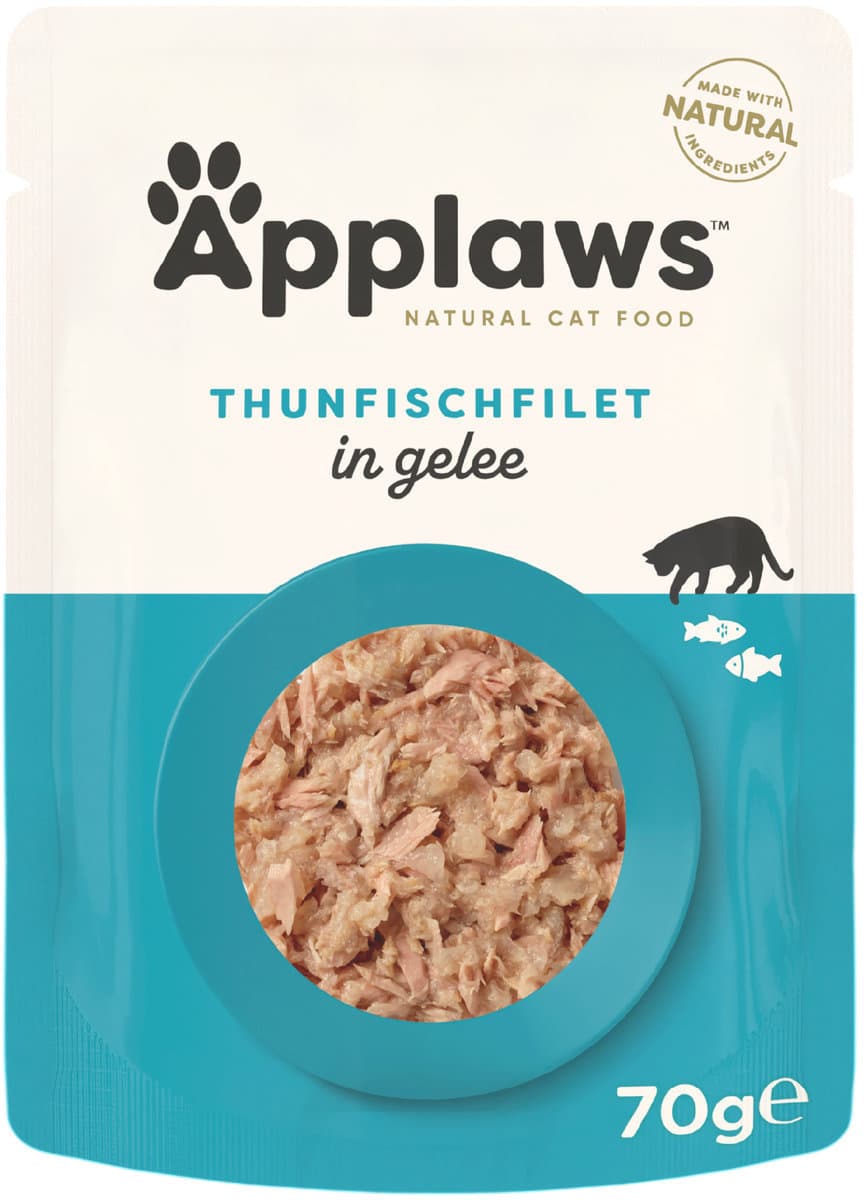 Applaws Katzennassfutter Cat Thunfisch Gel
