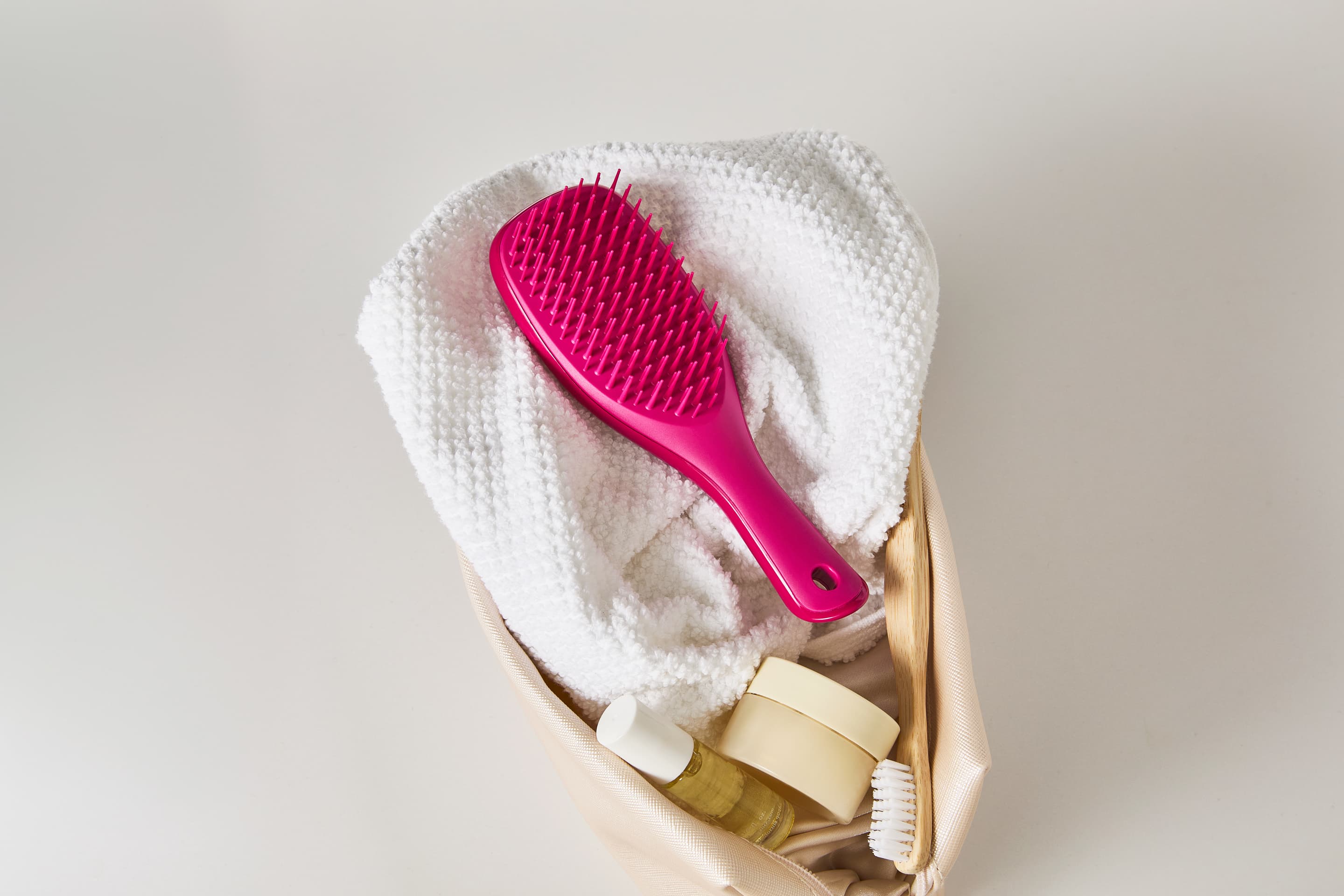 Produktbild Tangle Teezer The Ultimate Detangler Mini Electric Raspberry 5 von 5