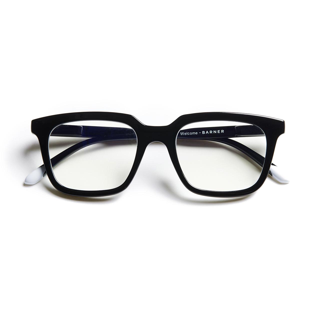  Barner Designerbrille mit Blaulichtfilter Lesebrille Holly Glossy Black Noir Neutral