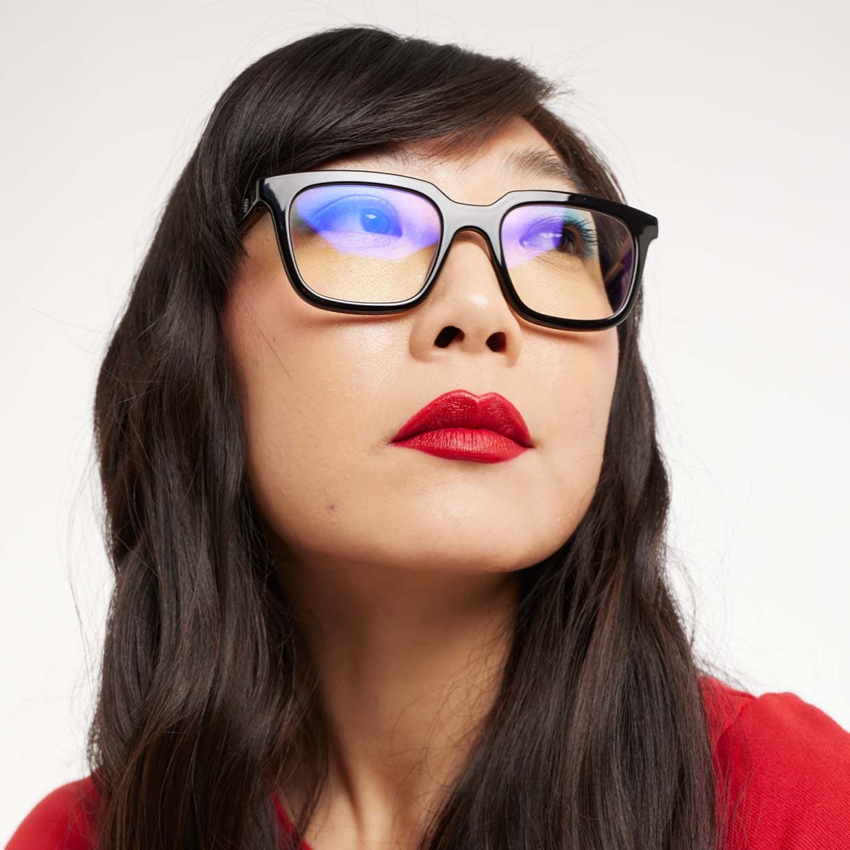 Produktbild  Barner Designerbrille mit Blaulichtfilter Lesebrille Holly Glossy Black Noir +2,0 3 von 5