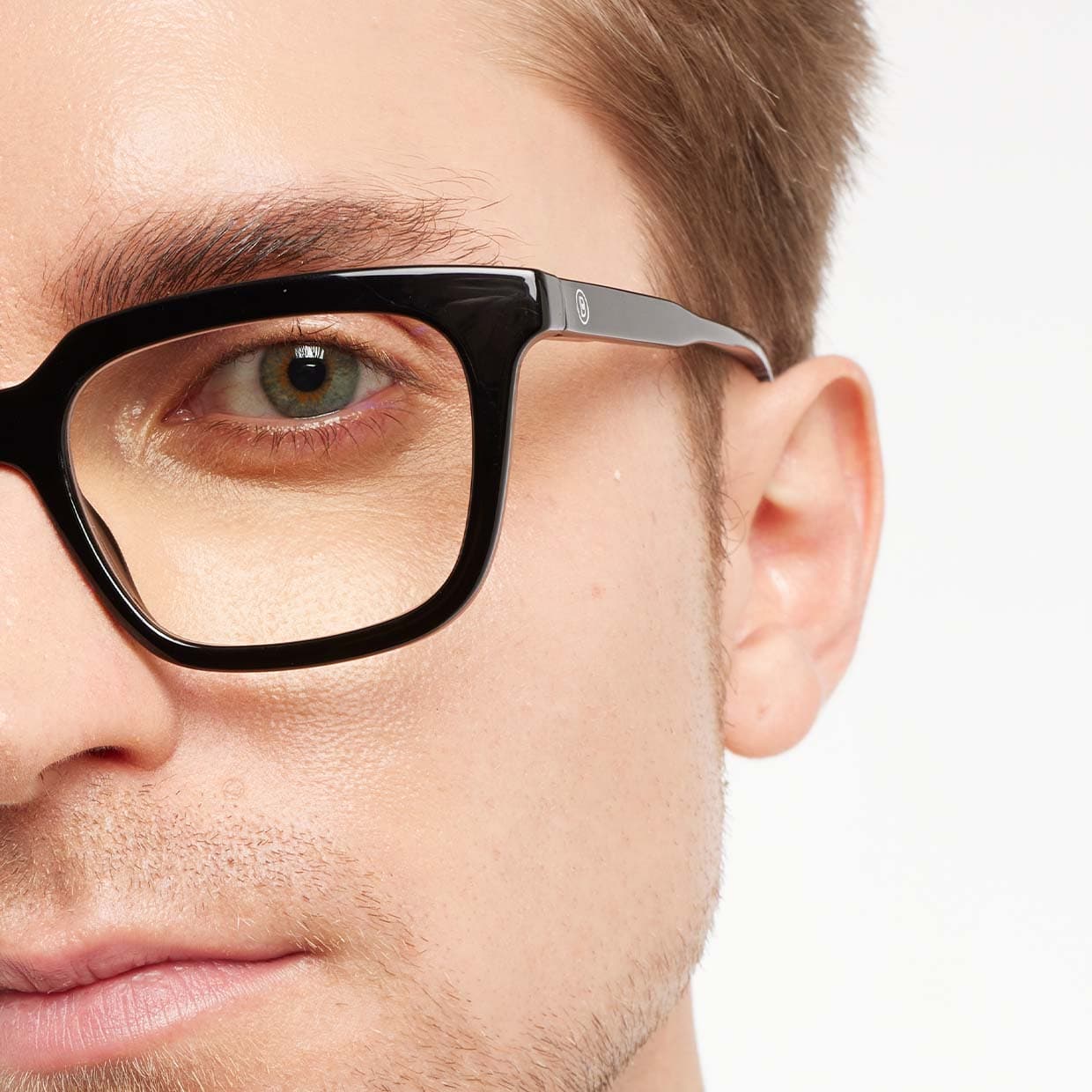 Produktbild  Barner Designerbrille mit Blaulichtfilter Lesebrille Holly Glossy Black Noir +2,0 2 von 5