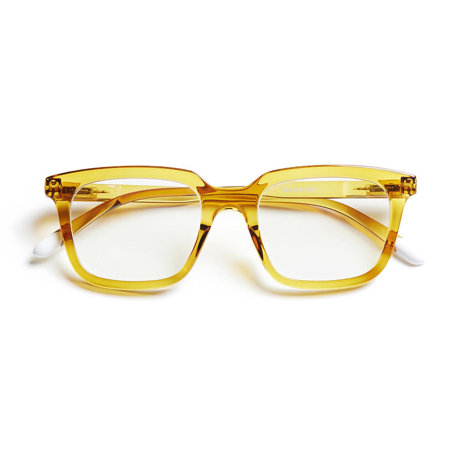  Barner Designerbrille mit Blaulichtfilter Lesebrille Holly Glossy Ecru Olive +1,5