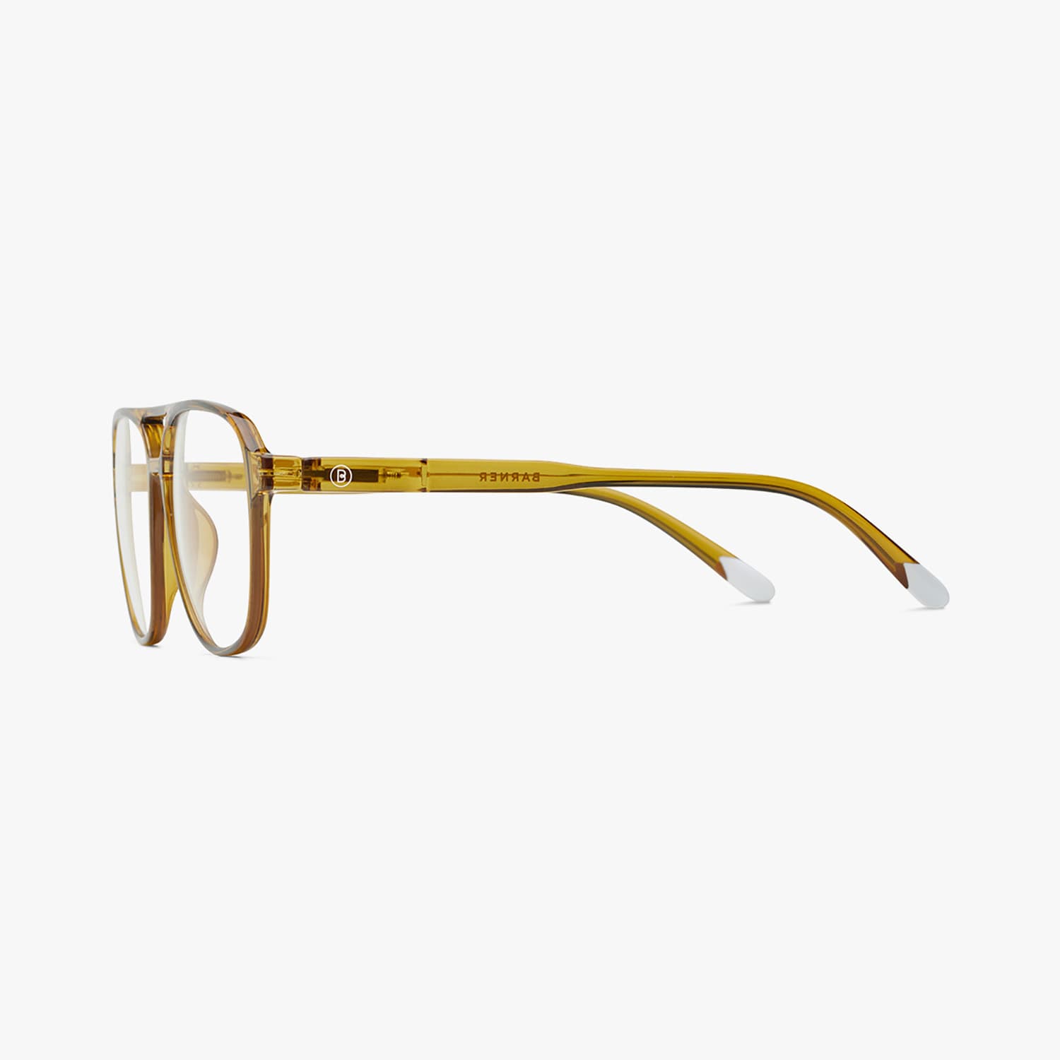 Produktbild  Barner Designerbrille mit Blaulichtfilter Lesebrille Brad Ecru Olive Glossy +1,5 4 von 5