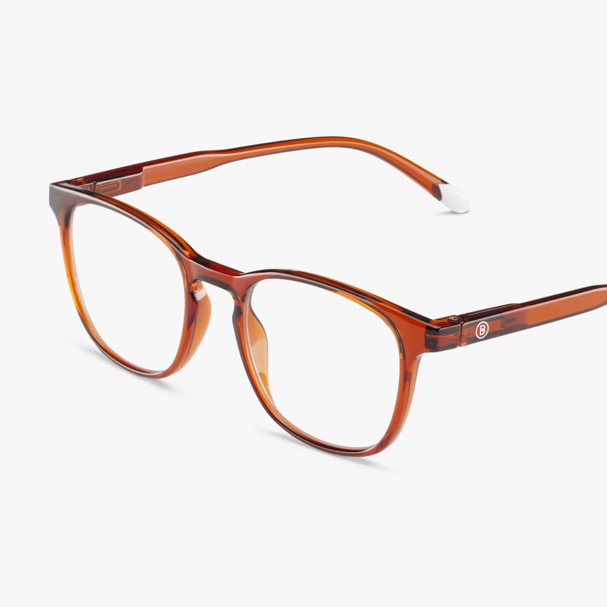 Produktbild Barner Designerbrille mit Blaulichtfilter Lesebrille Dalston Intense Rust Glossy +2,50 4 von 5