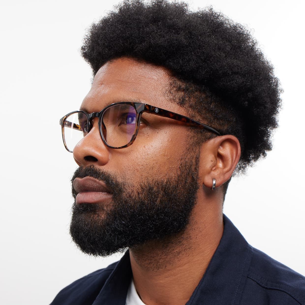 Produktbild Barner Designerbrille mit Blaulichtfilter Lesebrille Dalston Tortoise Glossy +2,00 3 von 5