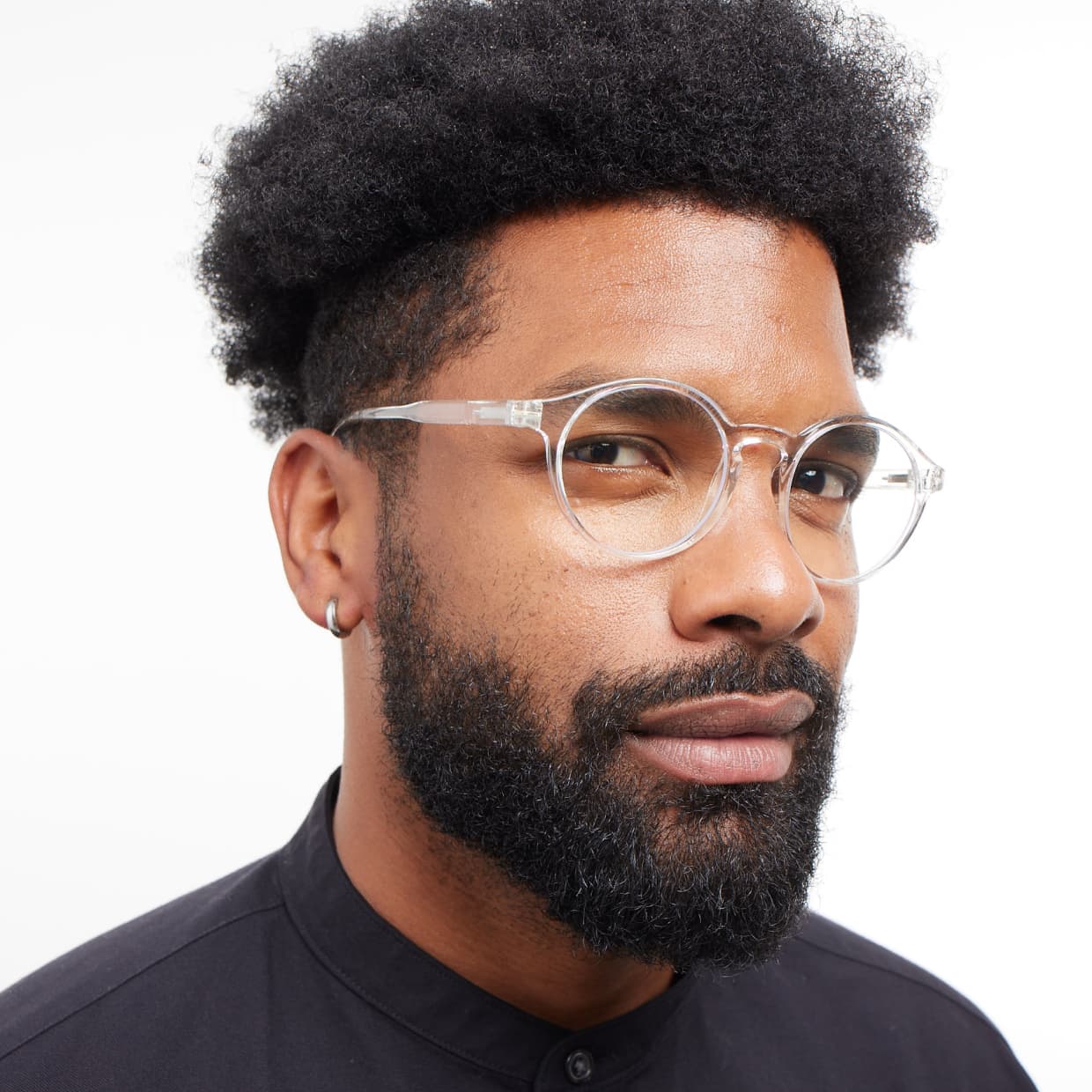Produktbild Barner Designerbrille mit Blaulichtfilter Lesebrille Le Marais Crystal Glossy +1,00 6 von 6