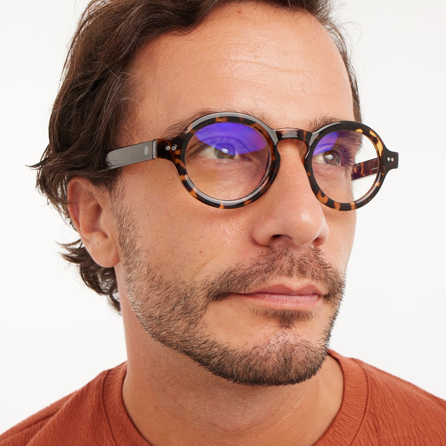 Produktbild Barner Designerbrille mit Blaulichtfilter Lesebrille Charles Tortoise Glossy +1,5 3 von 6