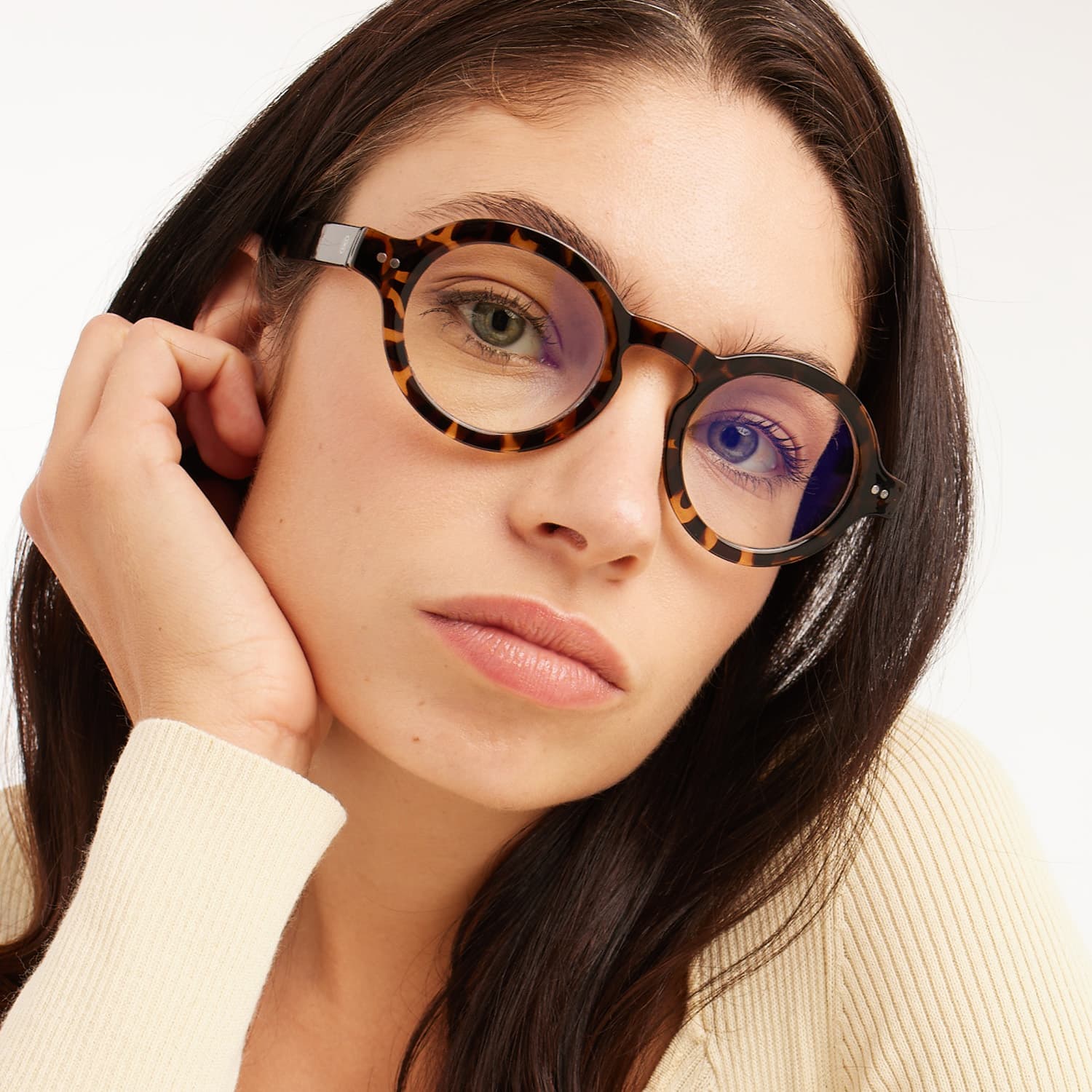 Produktbild Barner Designerbrille mit Blaulichtfilter Lesebrille Charles Tortoise Glossy +1,5 2 von 6