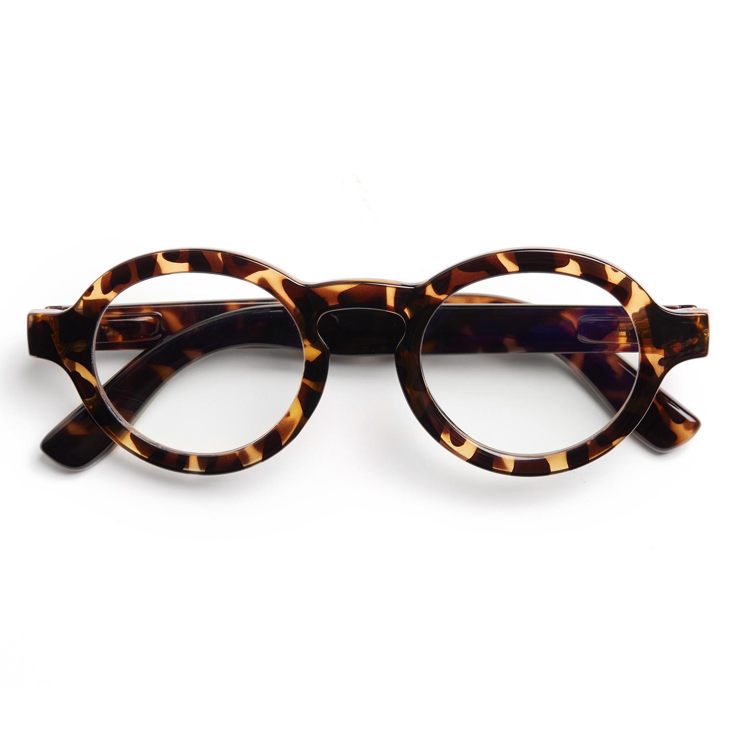 Barner Designerbrille mit Blaulichtfilter Lesebrille Charles Tortoise Glossy +2,0