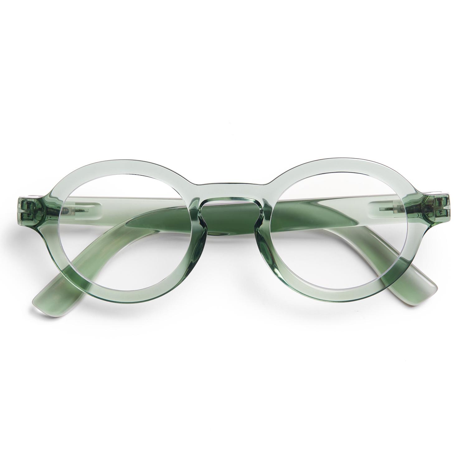 Barner Designerbrille mit Blaulichtfilter Lesebrille Charles Jade Glossy +1,0