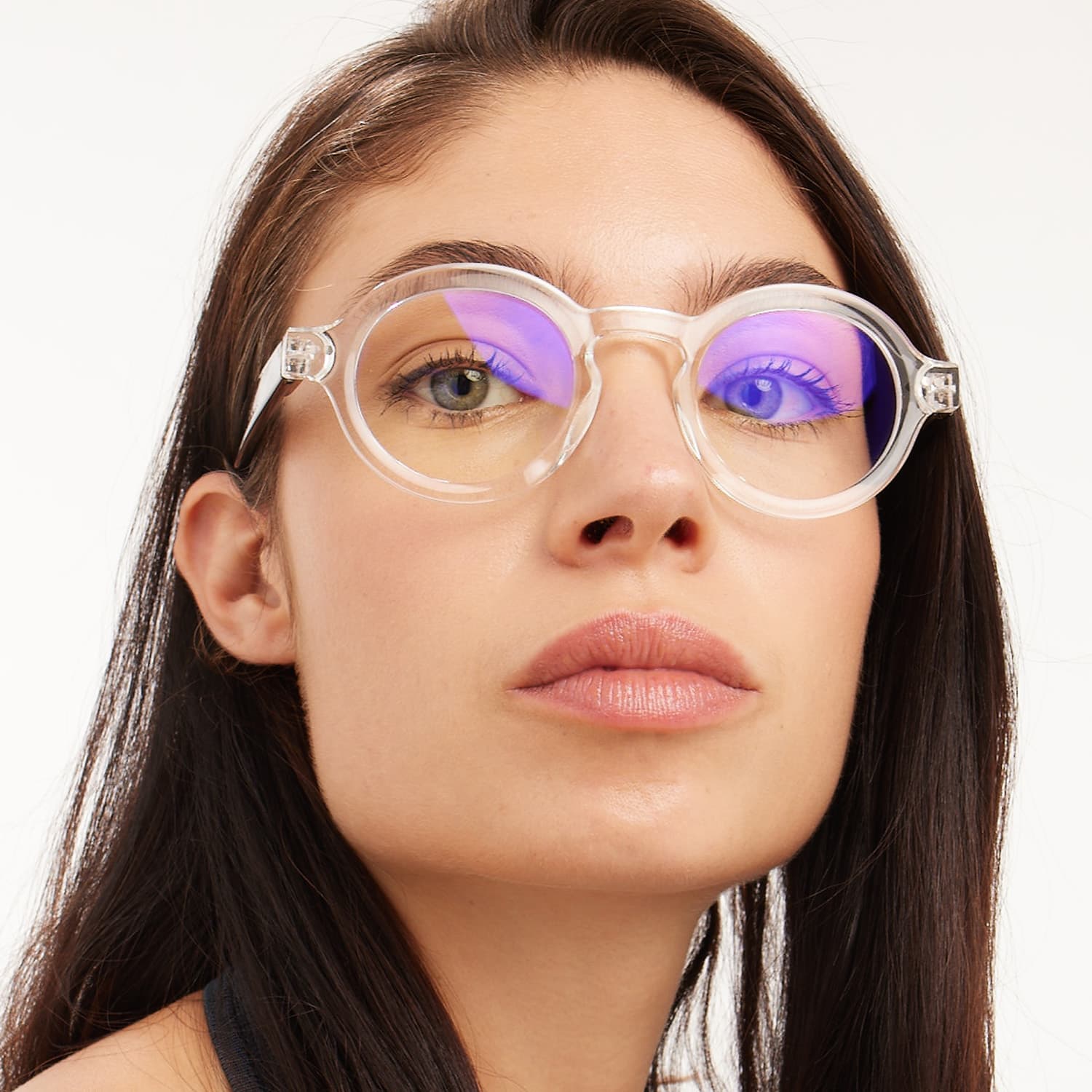 Produktbild Barner Designerbrille mit Blaulichtfilter Lesebrille Cyrstal Combi Glossy +1,5 2 von 6
