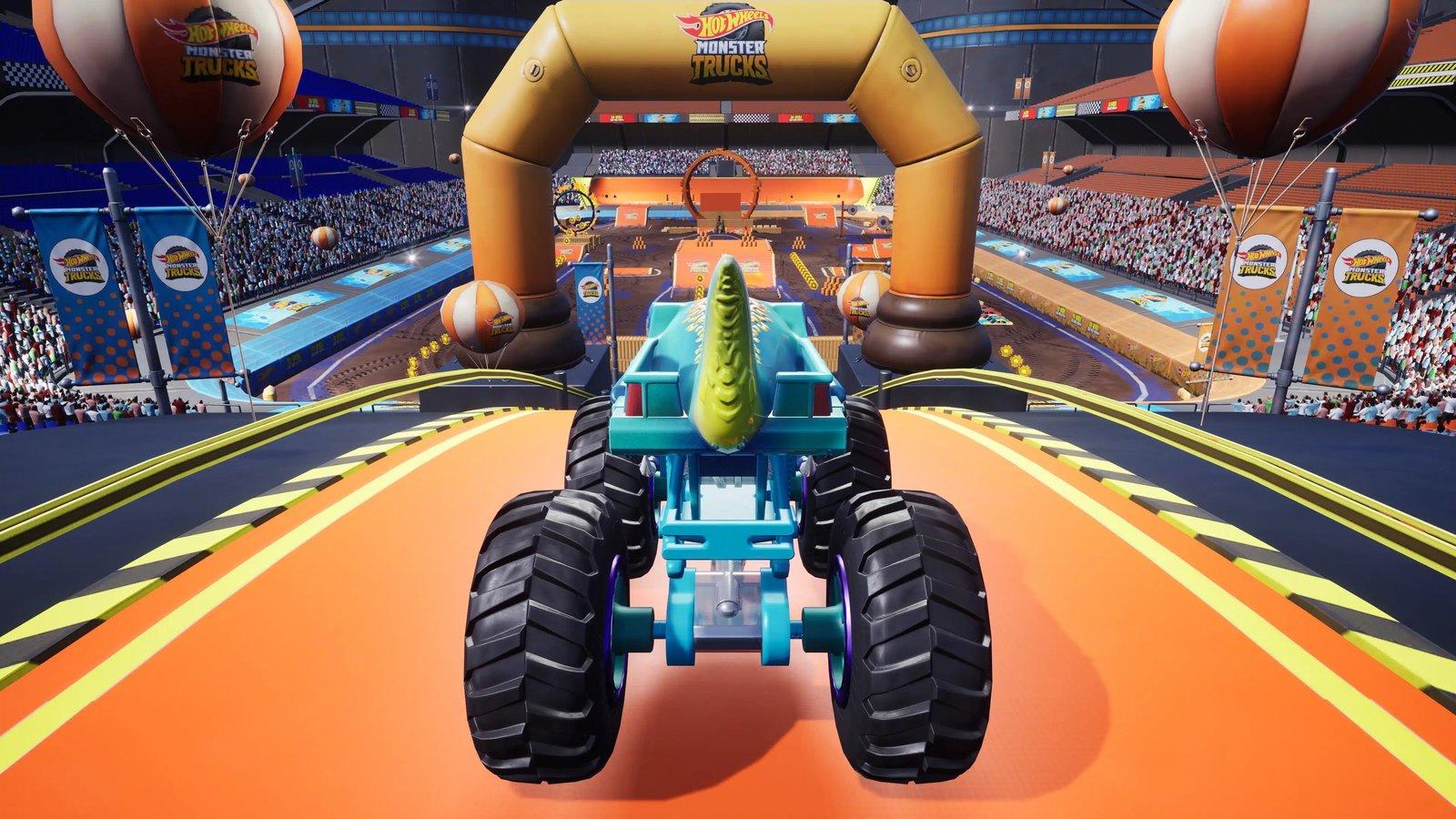Produktbild Hot Wheels Monster Trucks - Stunt Mayhem 3 von 6
