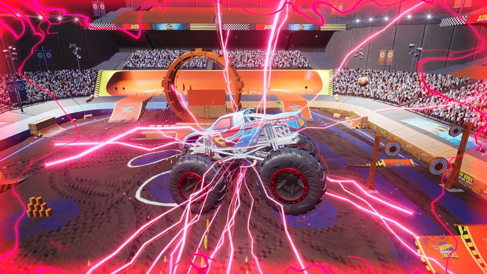 Produktbild Hot Wheels Monster Trucks - Stunt Mayhem 4 von 6