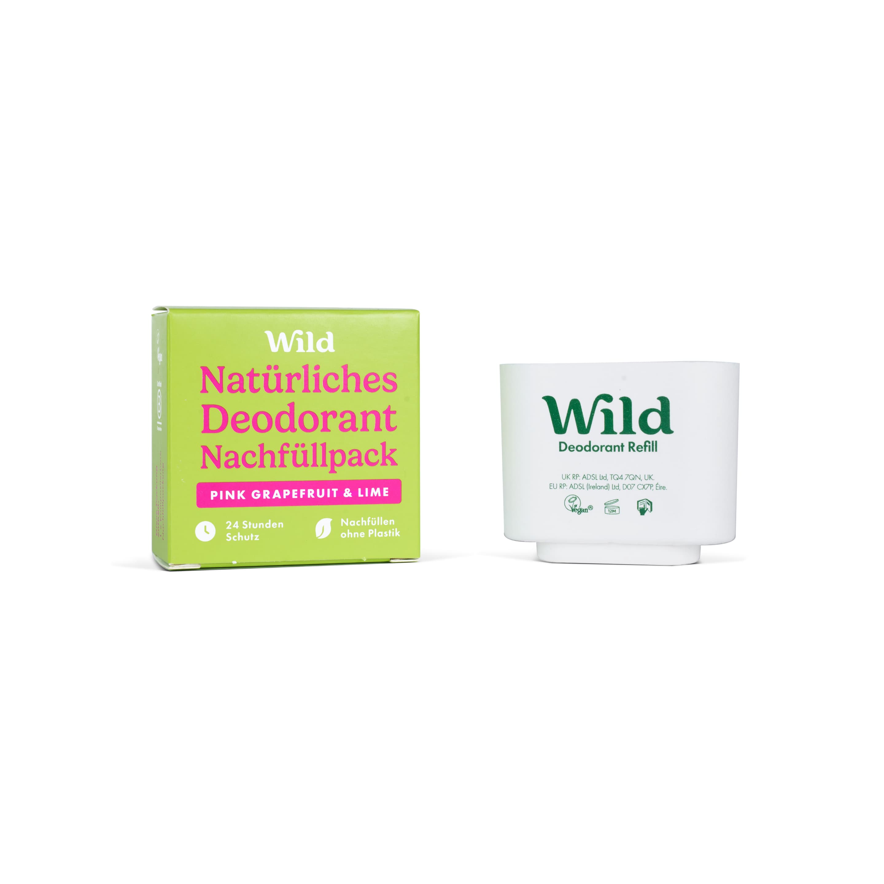 Produktbild Wild Deodorant Grapefruit Lime Nachfüllung 3 von 3