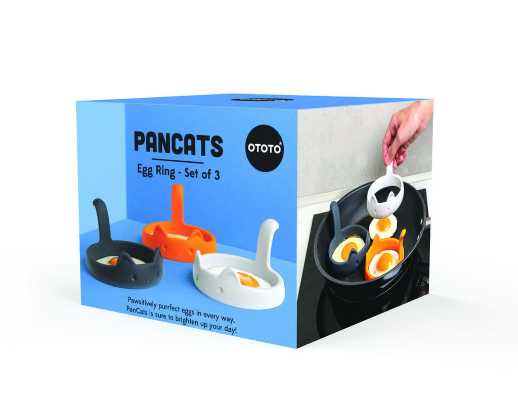 Produktbild OTOTO Spiegeleiform PanCats 3er Pack 3 von 5