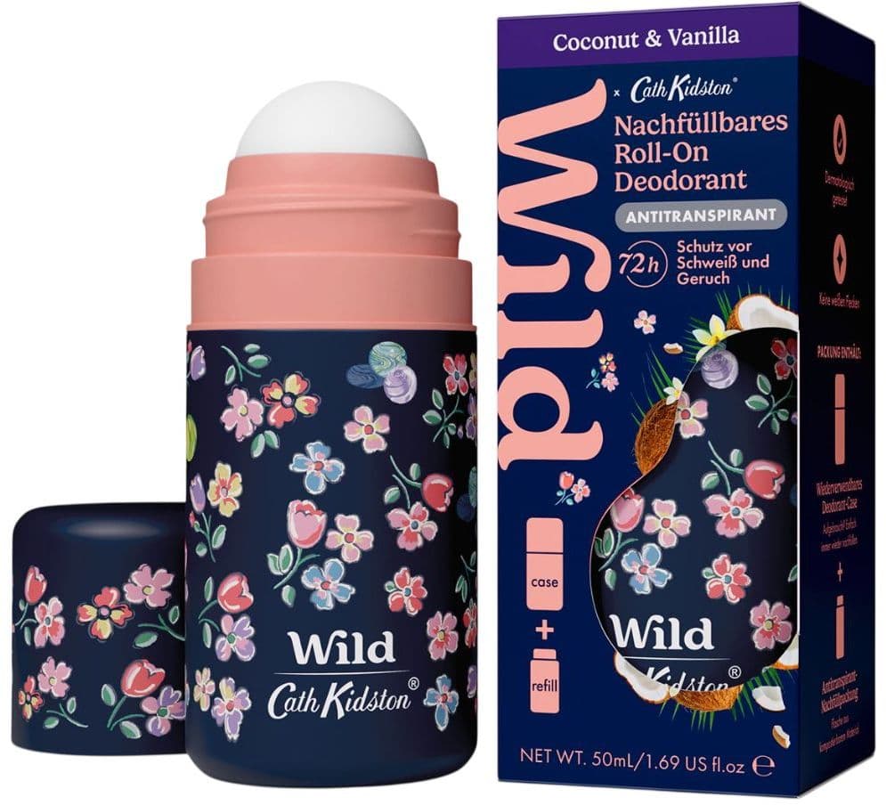 Wild Deodorant Cath Kidston Coconut & Vanilla Startpaket Nachfüllbar