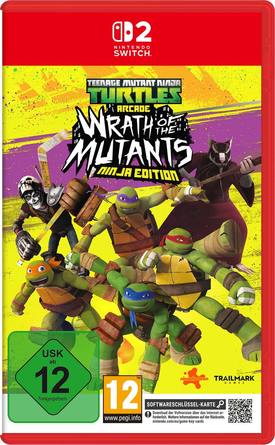 Teenage Mutant Ninja Turtles: Wrath of the Mutants - Nintendo Switch 2