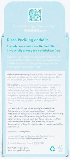 Produktbild Wild Deodorant Fresh Cotton&Sea Salt Startpaket 4 von 7