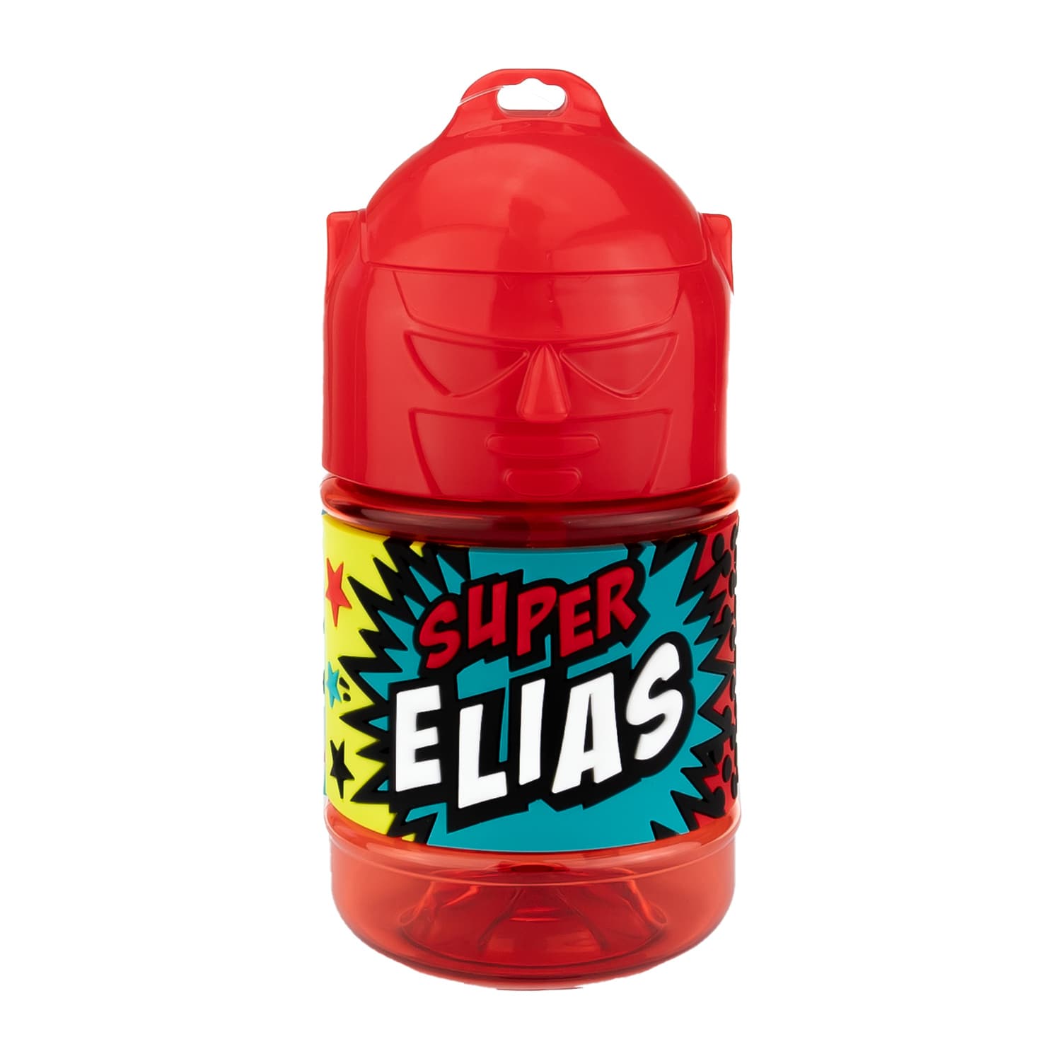 H&H Superhelden  Trinkflasche Elias