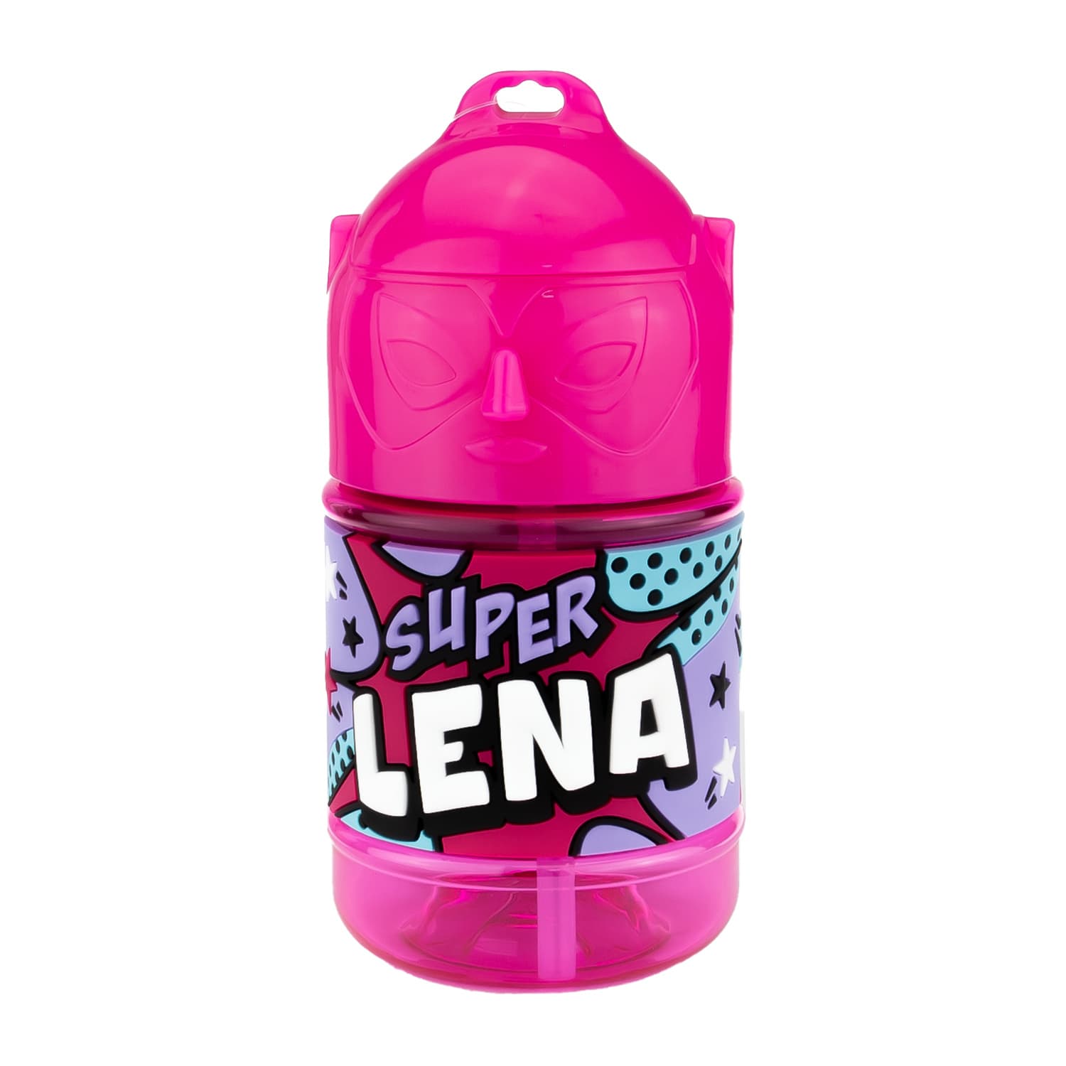 H&H Superhelden  Trinkflasche Lena