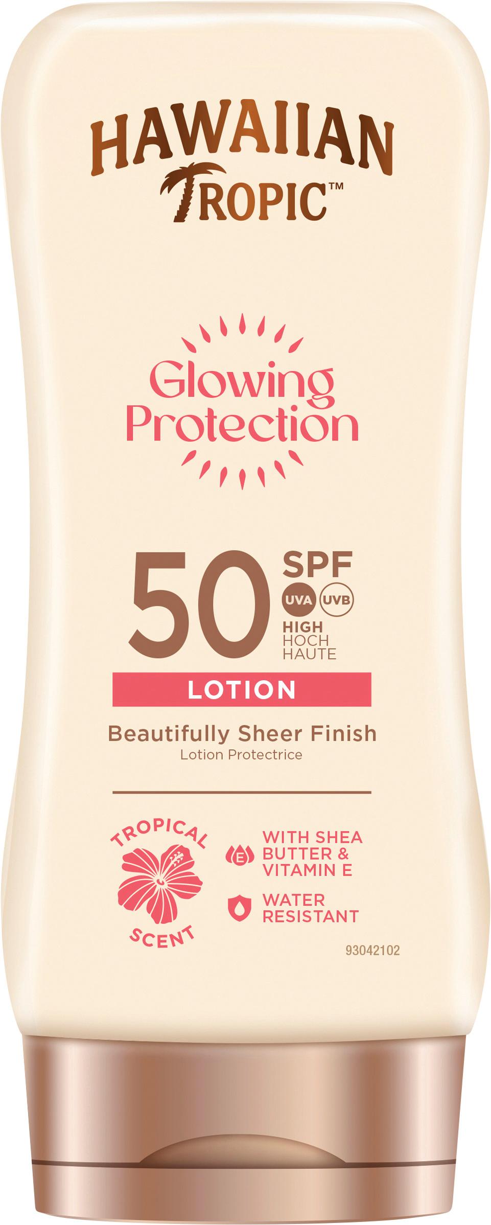 Hawaiian Tropic Glowing Protection Sun Lotion LSF 50