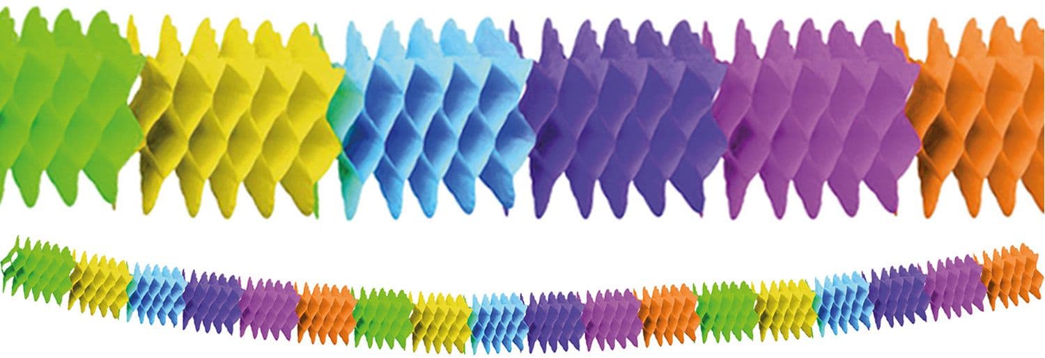 DECORATA PARTY Mini Papiergirlanden