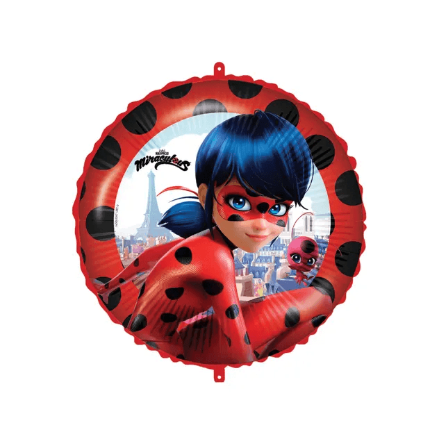 Procos - Miraculous runder Folienballon 46 cm.