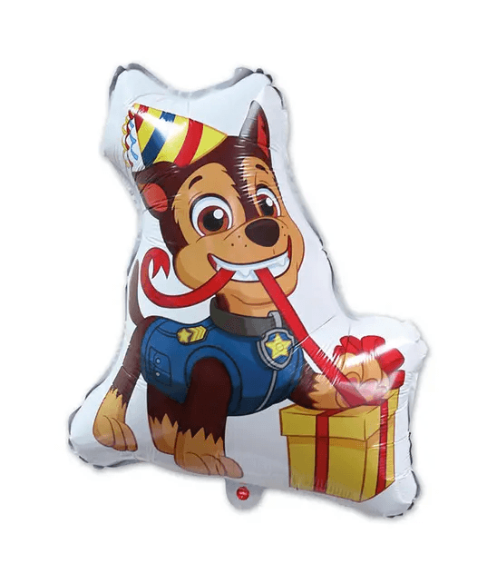 Procos - Paw Patrol Supersized Geformter Folienballon „Chase Party“