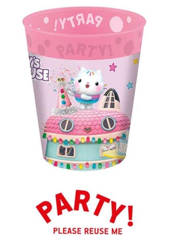 Procos - Gabby's Dollhouse - Party-Mehrwegbecher 250ml (1 Stück)