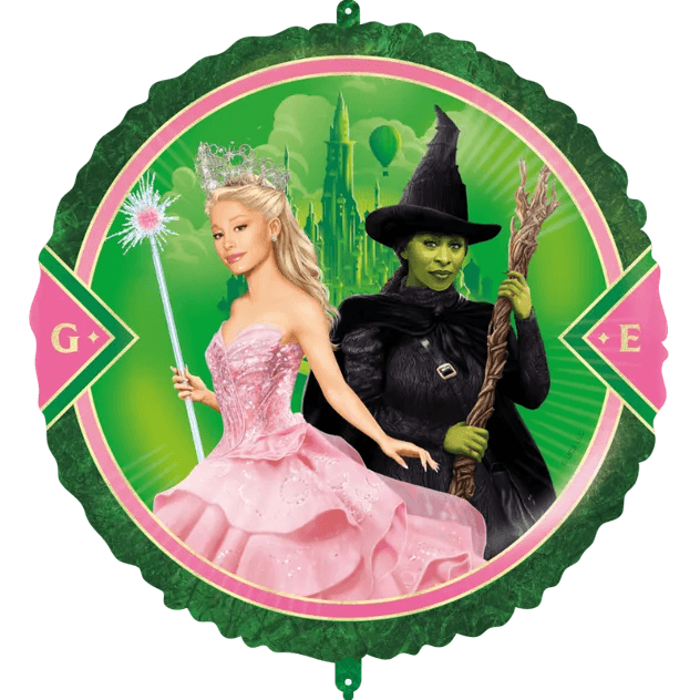 Procos - Wicked Folienballon – 46 cm, rund, glänzend