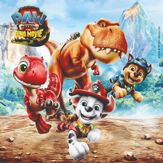 Procos - Paw Patrol Dino Movie Servietten 20 Stück 33x33 cm 