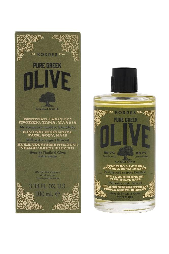 KORRES Pure Greek Olive Nährendes 3In1 Öl
