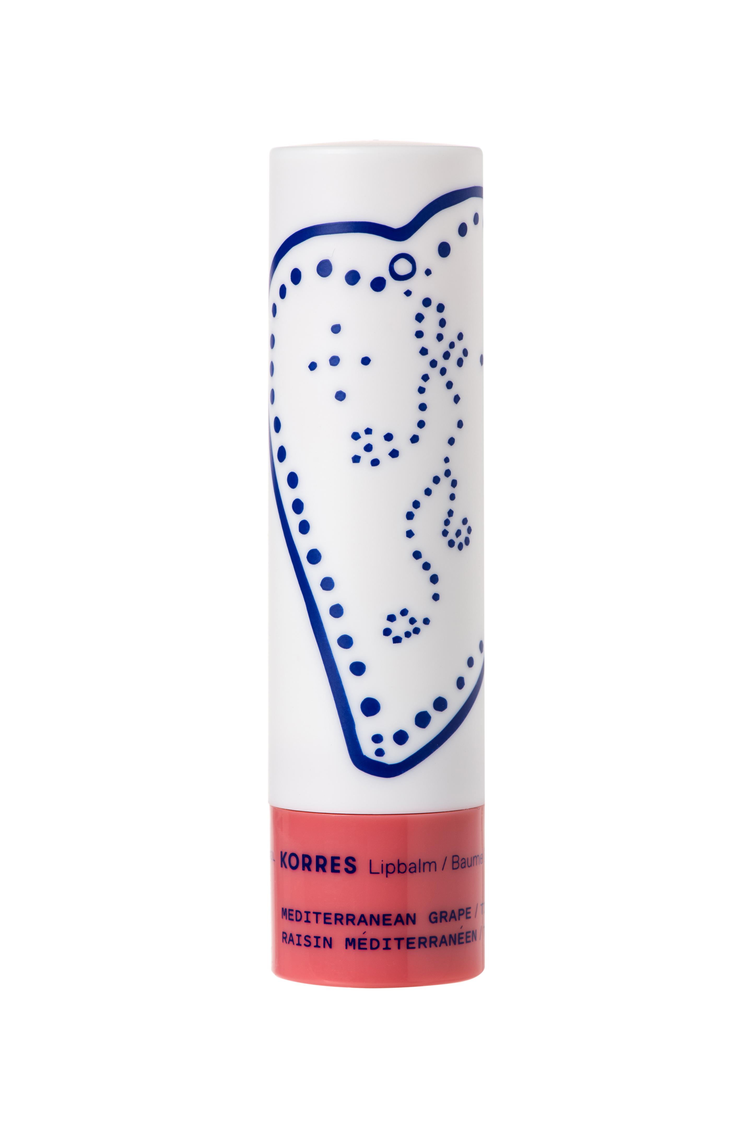 KORRES Mediterranean Grape Lip Balm - getönt neutral purple