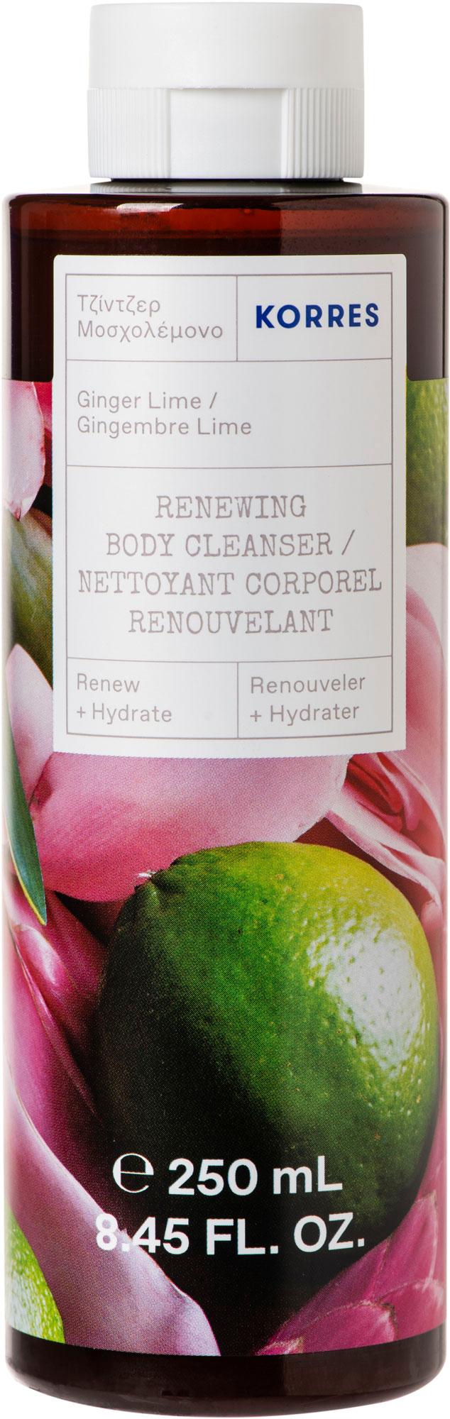 KORRES Ginger Lime Revitalisierendes Duschgel