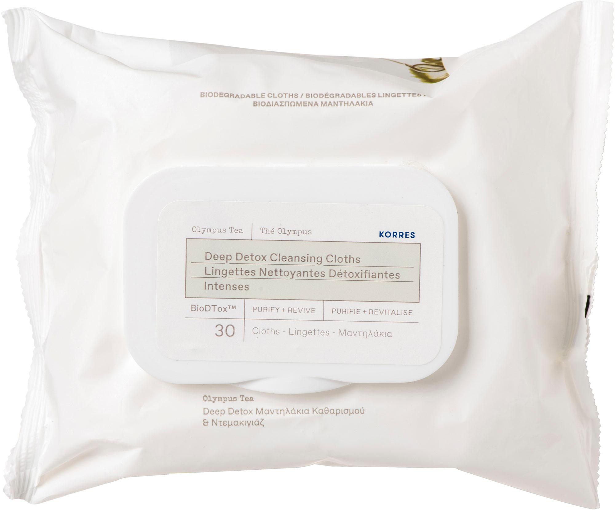 KORRES Olympus Tea Detox-Reinigungstücher