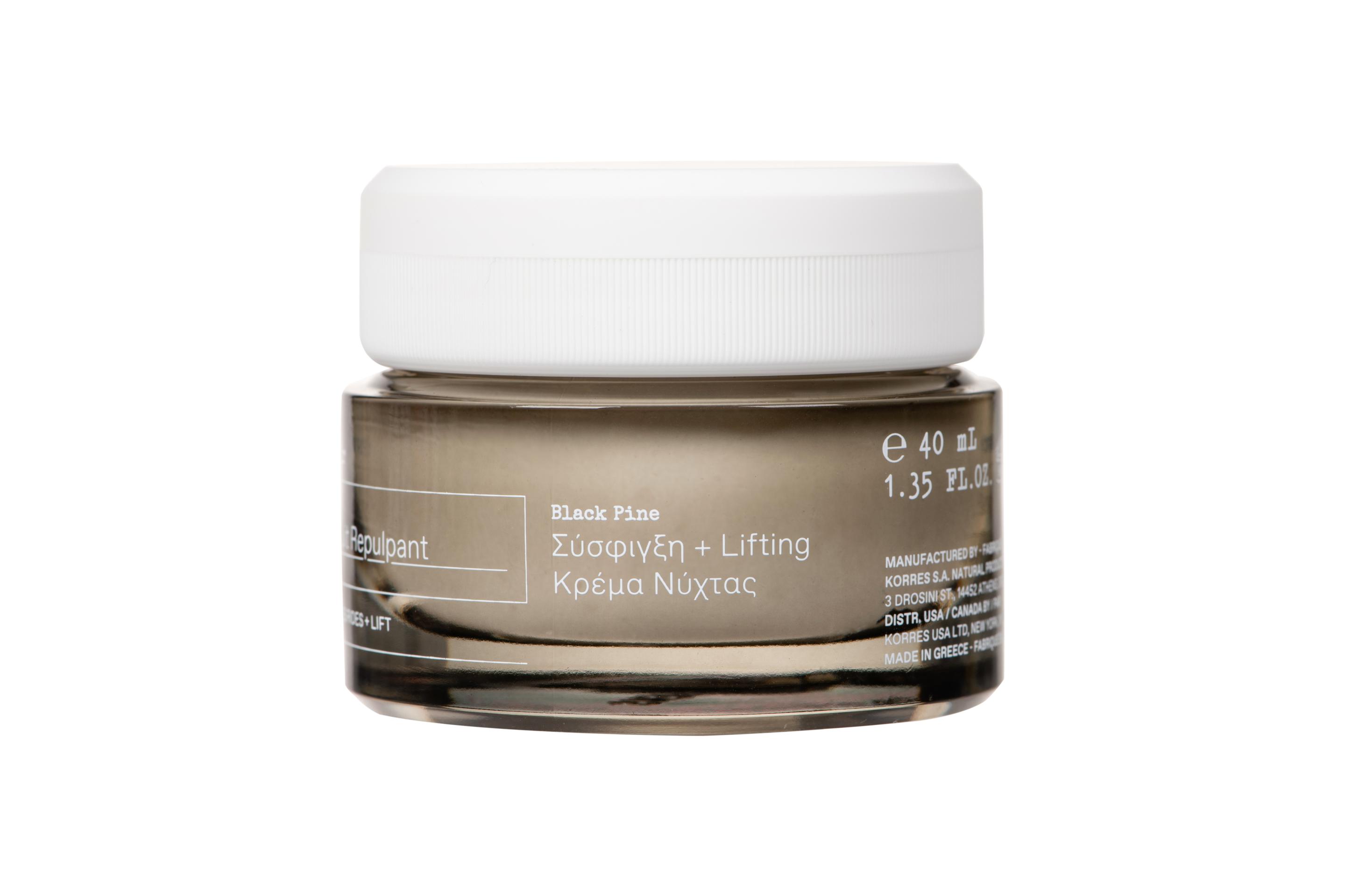 KORRES BLACK PINE 4D Bio-ShapeLift™ Aufpolsternde Nachtcreme