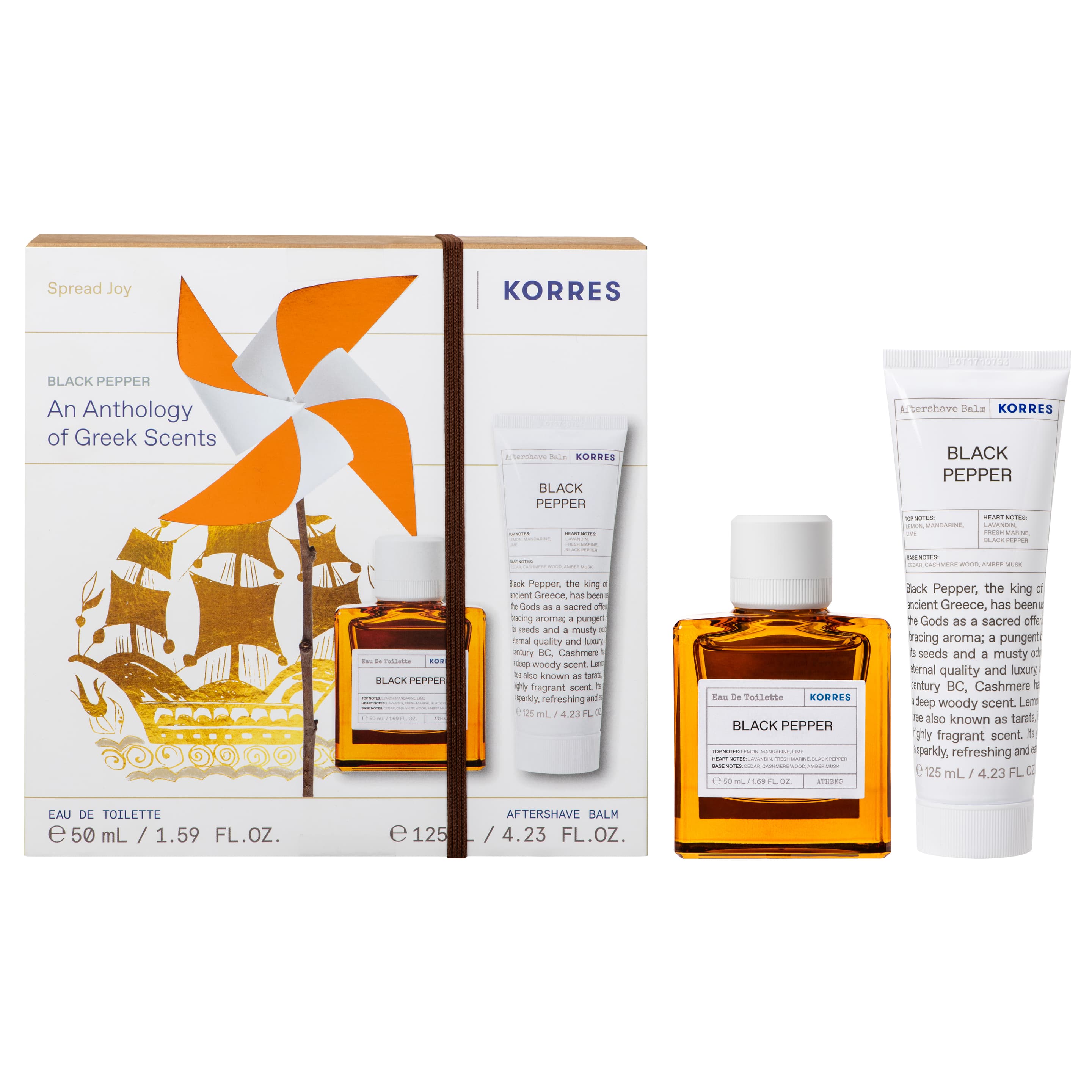 KORRES Black Pepper Eau de Toilette Geschenkpackung