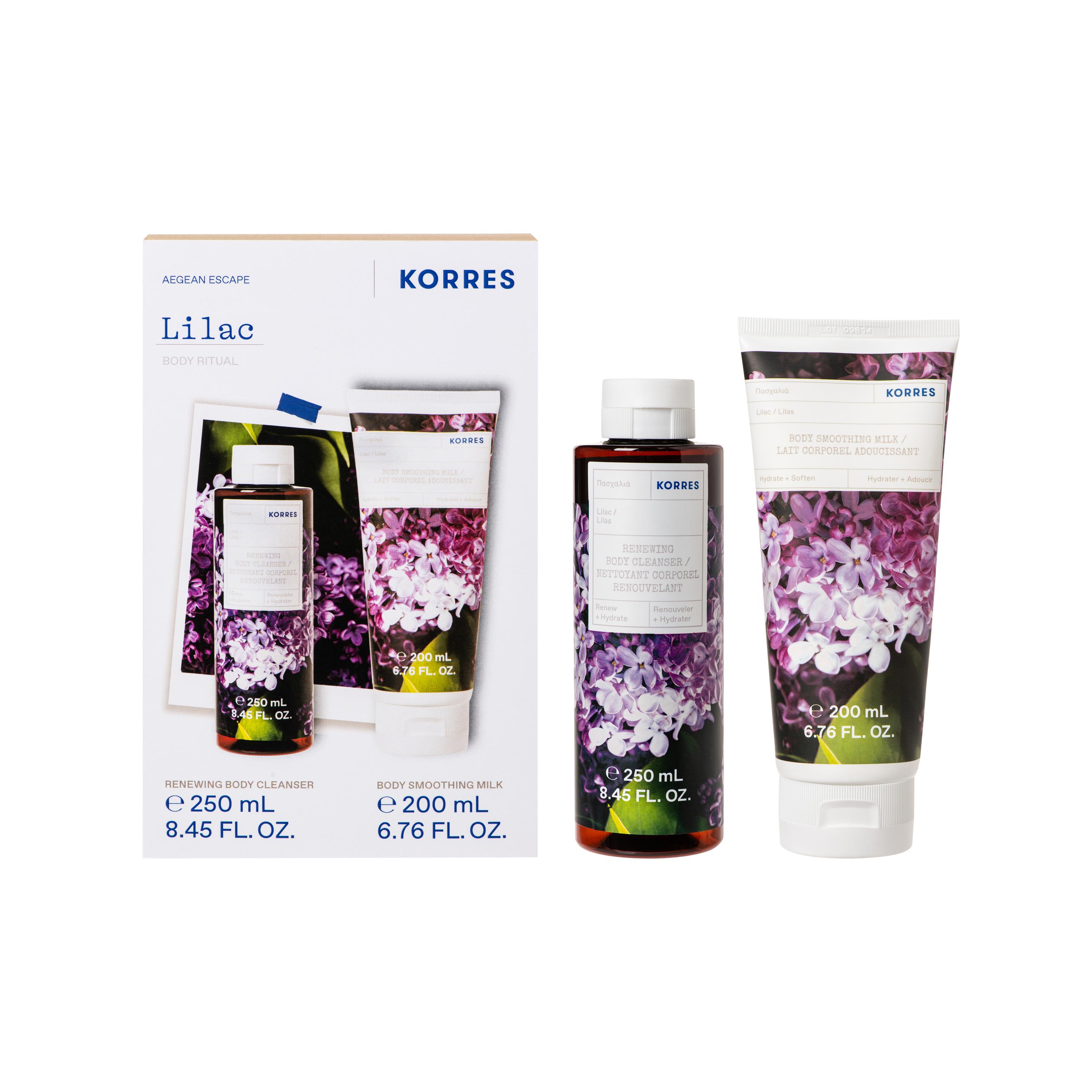 KORRES Lilac Körperpflegeritual Geschenkpackung