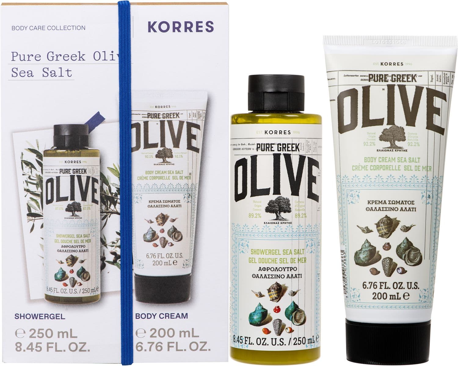 KORRES Pure Greek Olive & Sea Salt Körperpflege Geschenkpackung