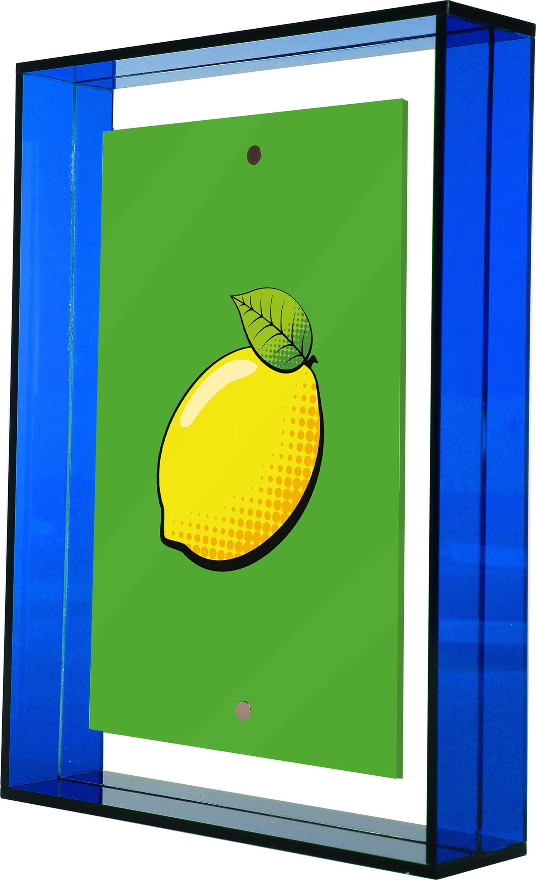 Produktbild Bilderrahmen Acryl Colpop Blau 13,4x18,5cm 3 von 3