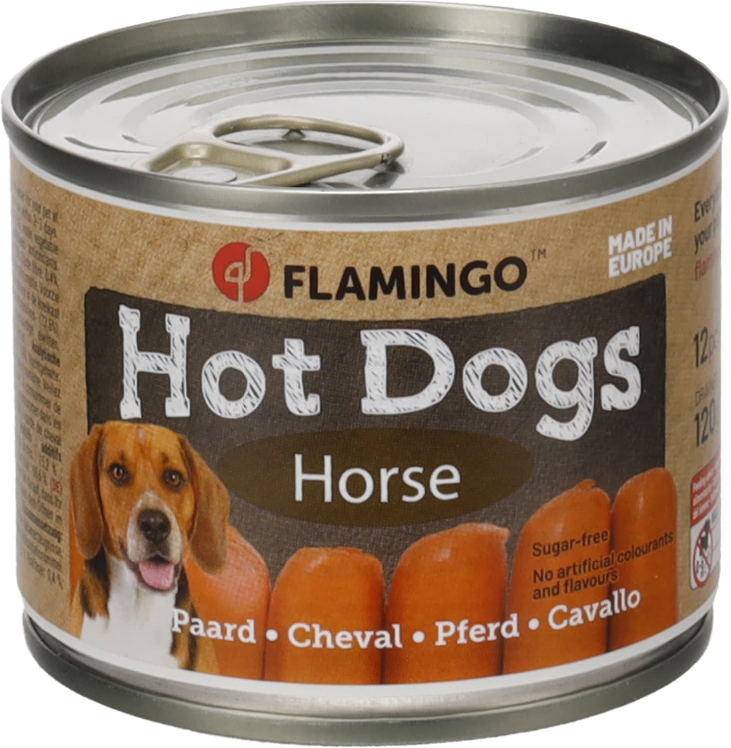 FLAMINGO Hundesnack Hot Dogs Pferd