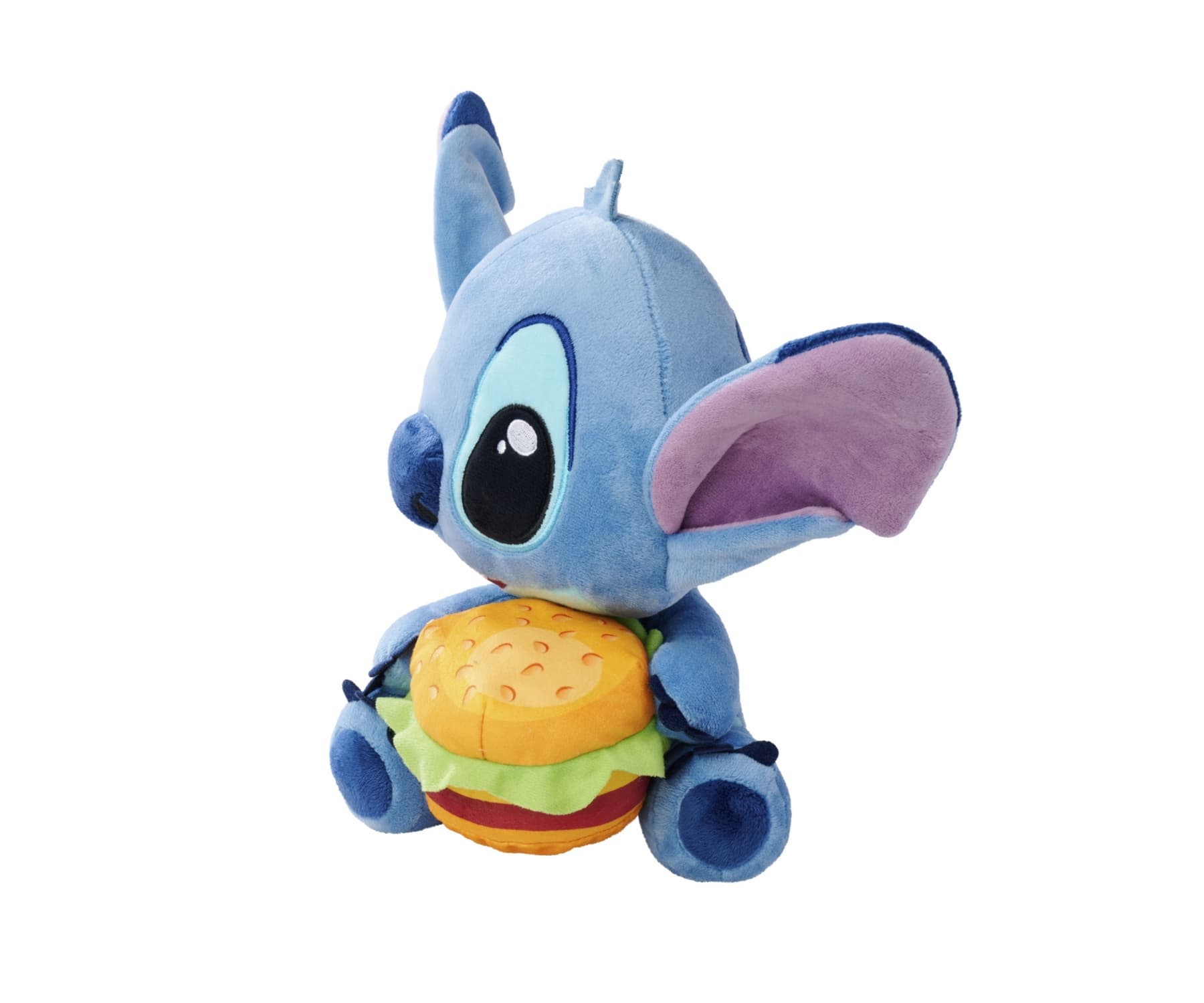 Produktbild Simba Disney Stitch mit Burger, 25cm 2 von 5